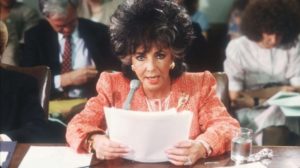 Elizabeth Taylor, testifying before Congress